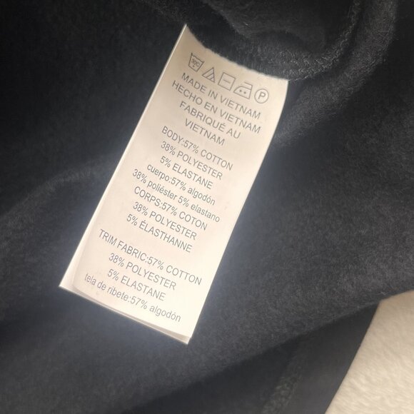 Michael Kors Hoodie Men's Small Black Spell Out Streetwear Preppy QF451NE4MT - Picture 8 of 14